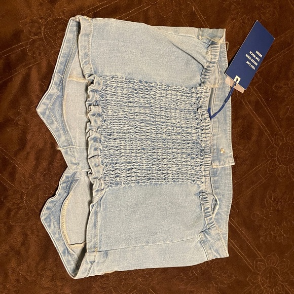 Love Tree Denim Strapless Top - Picture 7 of 8